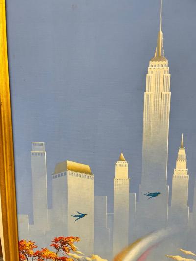 Framed Steve R Dodd Sci Fi Fantasy Illustration Painting