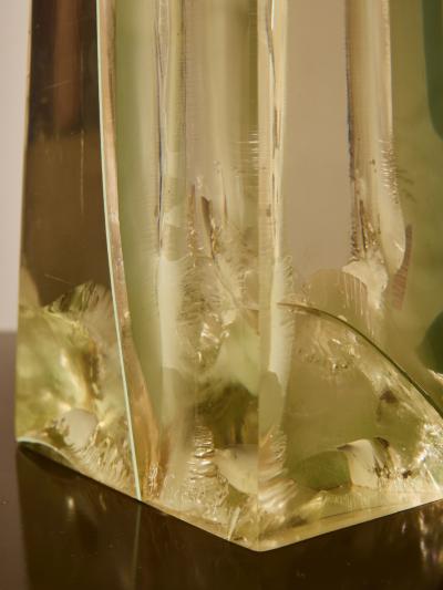 Fran ois Godebski Fractal Resin Obelisk Sculpture by Fran ois Godebski