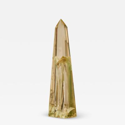Fran ois Godebski Fractal Resin Obelisk Sculpture by Fran ois Godebski