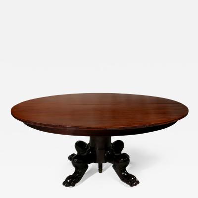 Fran ois Honor Georges Jacob Desmalter A Circular Mahogany Table in the Etruscan Taste by Jacob Desmalter Circa 1810