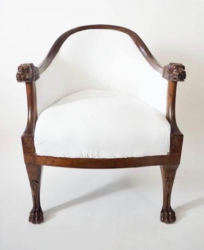 Fran ois Honor Georges Jacob Desmalter French Empire Mahogany Egyptian Berg re Attributed to Desmalter circa 1805