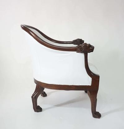 Fran ois Honor Georges Jacob Desmalter French Empire Mahogany Egyptian Berg re Attributed to Desmalter circa 1805