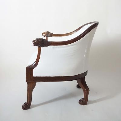 Fran ois Honor Georges Jacob Desmalter French Empire Mahogany Egyptian Berg re Attributed to Desmalter circa 1805