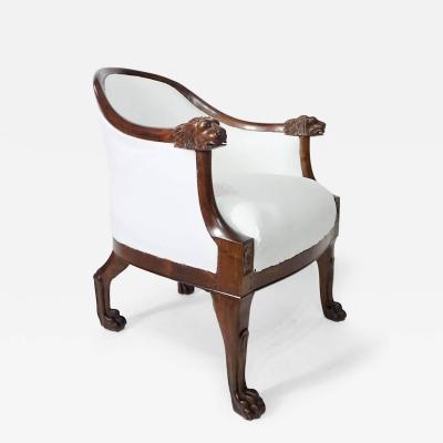 Fran ois Honor Georges Jacob Desmalter French Empire Mahogany Egyptian Berg re Attributed to Desmalter circa 1805