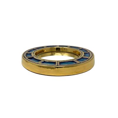 Fran ois Lembo 1970s Fran ois Lembo Ceramic Mirror Geometric Decoration Signed