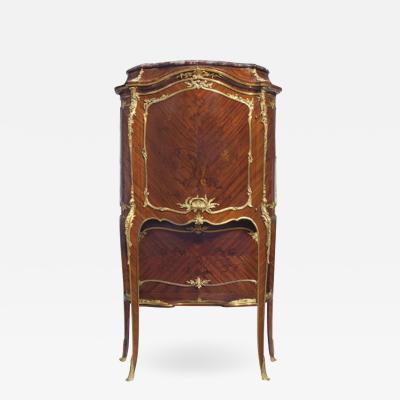 Fran ois Linke A Very Fine Quality Ormolu Mounted Kingwood Marquetry Cabinet by F Linke