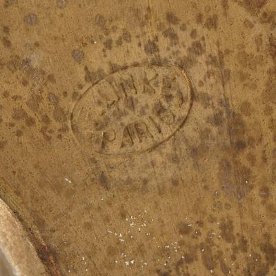 Fran ois Linke Antique carved giltwood and pink marble console table by Linke