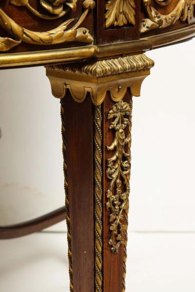 Fran ois Linke Exceptional Quality French Ormolu Mounted Mahogany Center Table Attrib F Linke