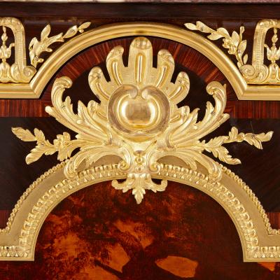 Fran ois Linke Ormolu kingwood and Vernis Martin side cabinet by Linke