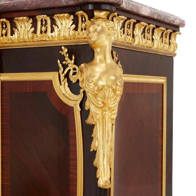 Fran ois Linke Ormolu kingwood and Vernis Martin side cabinet by Linke