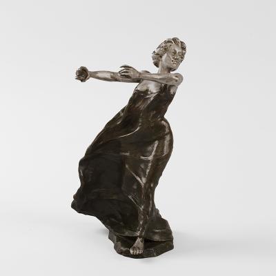 Fran ois Rupert Carabin French Art Nouveau Bronze Sculpture by Carabin