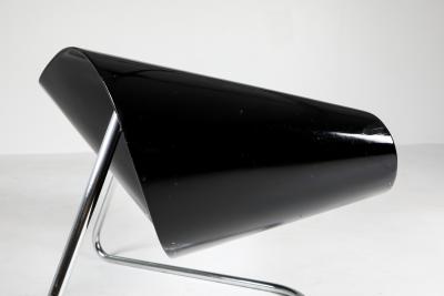 Franca Stagi Black Ribbon chair by Franca Stagi for Bernini 1961