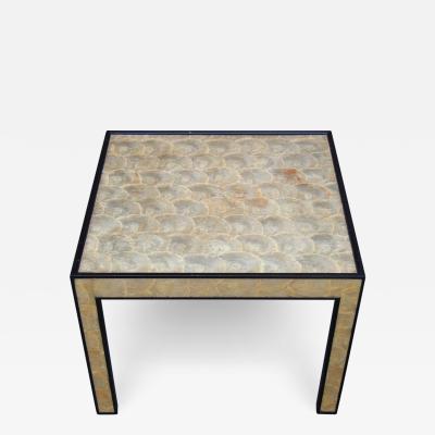 Frances Elkins Capiz Shell Clad Occasional Table