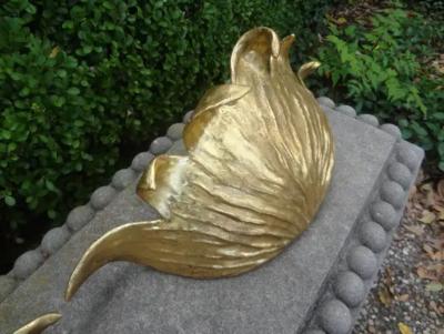 Frances Elkins Pair of French Art Deco Gilt Plaster Sconces