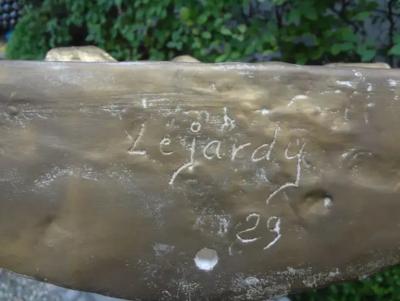 Frances Elkins Pair of French Art Deco Gilt Plaster Sconces