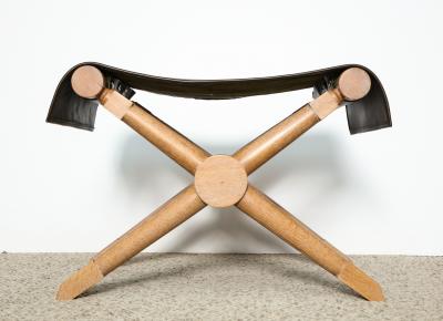 Frances Elkins Pair of Low Benches by Frances Elkins