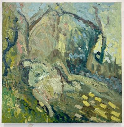 Francesca Owen Bathed In Gold