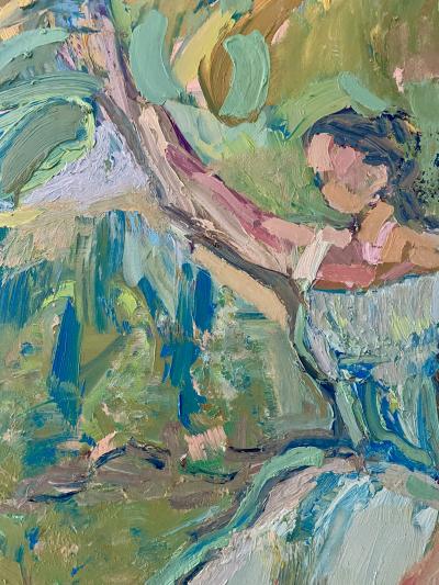 Francesca Owen Playing In The Green Garden