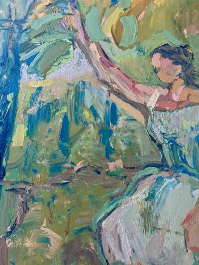 Francesca Owen Playing In The Green Garden