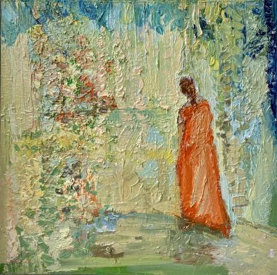 Francesca Owen Red Summer Gown