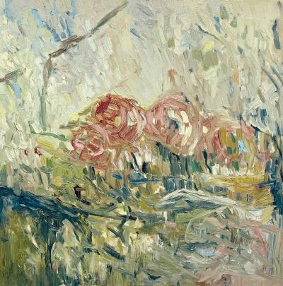 Francesca Owen Roses Hide In The Garden