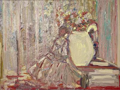 Francesca Owen Tending The Flowers