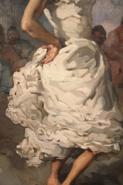 Francesco Clemente Framed Pair of Francisco Rodriguez san Clemente Oil Paintings