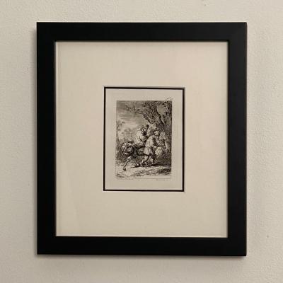 Francesco Novelli Rembrandt Etching 13 by Francesco Novelli