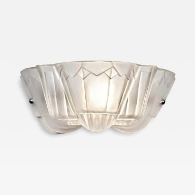 Francis Hubens French Art Deco Wall Sconces signed by F Hubens