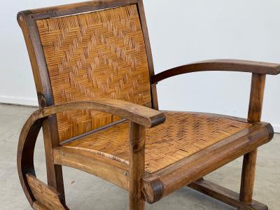 Francis Jourdain 1940S FRENCH CANE CHAIRS