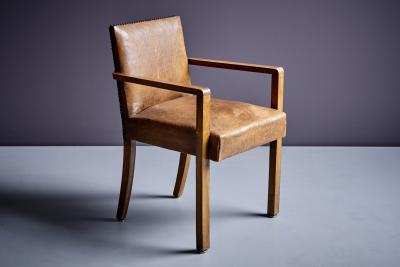Francis Jourdain Art Deco Arm Chair attributed to Francis Jourdain France 1940s