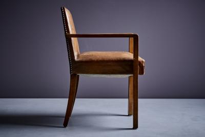 Francis Jourdain Art Deco Arm Chair attributed to Francis Jourdain France 1940s