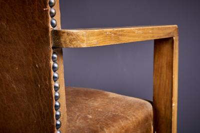 Francis Jourdain Art Deco Arm Chair attributed to Francis Jourdain France 1940s