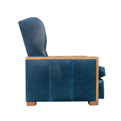 Francis Jourdain Francis Jourdain large wingback club chair