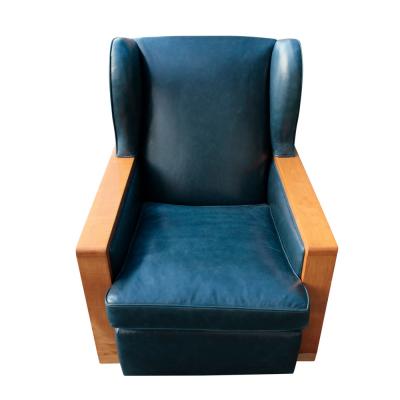 Francis Jourdain Francis Jourdain large wingback club chair