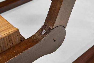 Francis Jourdain Pair of Chairs with Footstools by Francis Jourdain Attr France ca 1928