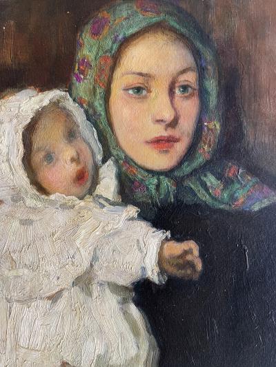 Francis Luis Mora Mother and Child