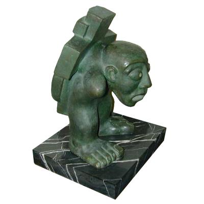 Francisco Arturo Marin El Slavo Bronze Sculpture by Francisco Arturo Marin