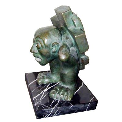 Francisco Arturo Marin El Slavo Bronze Sculpture by Francisco Arturo Marin