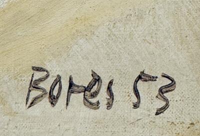 Francisco Bores Nature morte au poisson