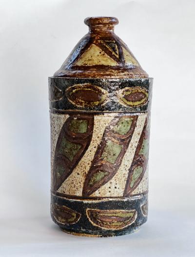 Francisco Brennand Francisco Brennand Covered Vessel with Fruit Motif 1990 s Brazil