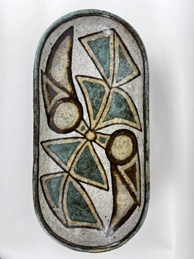 Francisco Brennand Francisco Brennand Polychrome Platter 1990 s Brazil