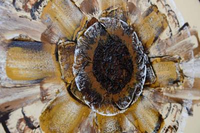 Franck Walcutt Vintage Abstract Oil Painting Signed by Franck Walcutt