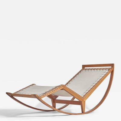 Franco Albini Early Rocking PS16 Chaise Lounge for Poggi Italy 1960s