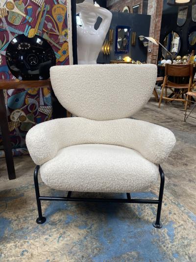 Franco Albini Franco Albini Pair of Tre Pezzi Armchairs Italy 1960s