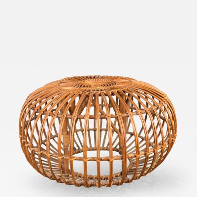 Franco Albini Franco Albini Rattan Ottoman