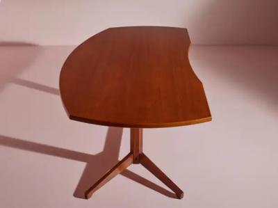 Franco Albini Franco Albini TL22 wooden desk by Poggi Pavia Italy 1950s