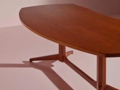 Franco Albini Franco Albini TL22 wooden desk by Poggi Pavia Italy 1950s