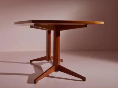 Franco Albini Franco Albini TL22 wooden desk by Poggi Pavia Italy 1950s