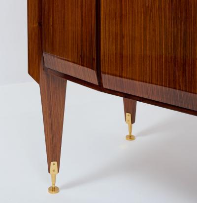 Franco Albini Important 95 Italian Cabinet in Rosewood 1950s